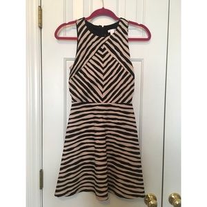Black and White Stripe Dress